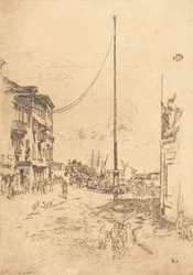 Der kleine Mast, 1880