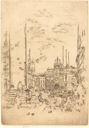 Die Piazzetta, 1880