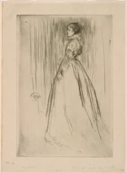 Das Samtkleid Mrs. Leyland