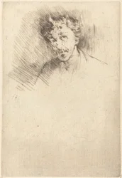 Whistler mit der weißen Locke, 1879