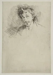 Whistler mit der weißen Locke, 1879