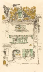 Gelbes Haus, Lannion, 1893
