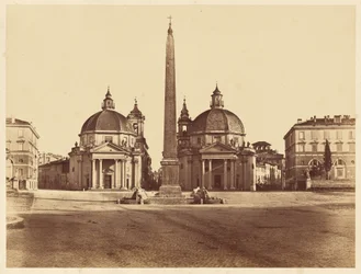 [Ansicht der Piazza del Popolo]
