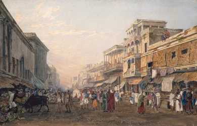 Ansicht von Kalkutta, ca. 1820