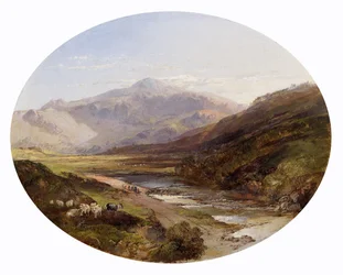 Snowdon von Capel Curig