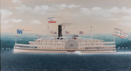 Raddampfer Kaaterskill, 1882