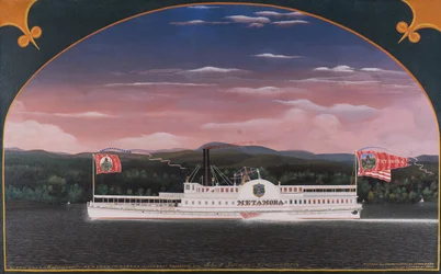 Raddampfer Metamora, 1859