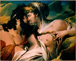Juno und Jupiter auf dem Berg Ida von James Barry