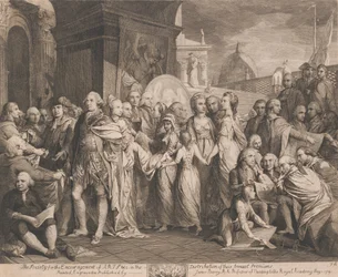 Die Gesellschaft zur Förderung der Künste (2 Kopien)