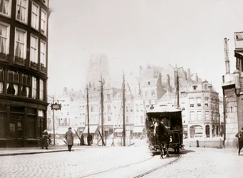Pferdebahn, Rotterdam, 1898