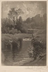 Ein alter Damm bei Montrose