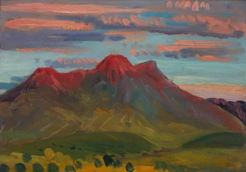 Arenig Sonnenuntergang, ca. 1911-12