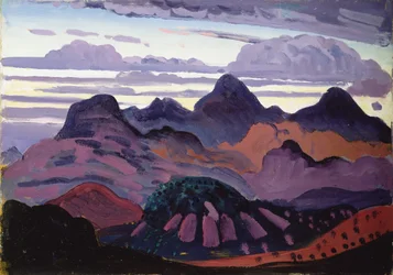 Tiefer Dämmerung, Pyrenäen, ca. 1912-13