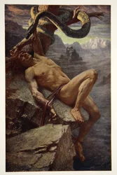 Bestrafung von Loke, Frontispiz aus 