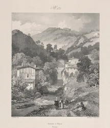 Kaskaden von Thiers, Auvergne