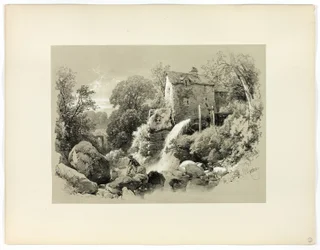 Pandy-Mühle, aus Picturesque Selections