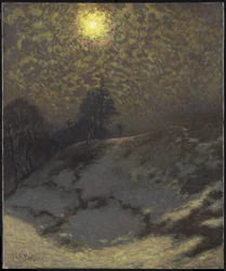 Früher Abend, Winter, 1912