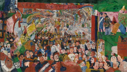 Christi Einzug in Brüssel im Jahr 1889