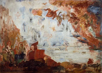 Versuchung des heiligen Antonius, von James Ensor