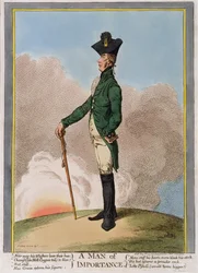 Ein bedeutender Mann, veröffentlicht von Hannah Humphrey im Jahr 1799
