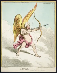 Amor, aus dem Neuen Pantheon Nr. 4, veröffentlicht von Hannah Humphrey, 1799