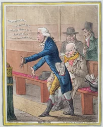 Verzweiflung, veröffentlicht von Hannah Humphrey im Jahr 1802