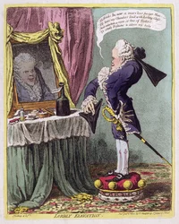 Erhabene Erhebung, veröffentlicht von Hannah Humphrey, 1802