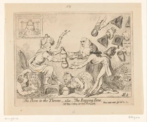 Karikatur auf Warren Hastings, 1788