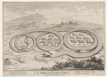 Die amerikanische Klapperschlange, 12. April 1782