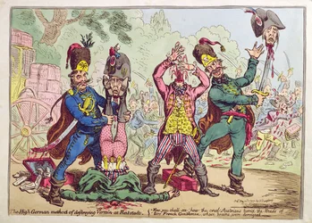 Die hochdeutsche Methode zur Vernichtung von Ungeziefer in Rat-Stadt, veröffentlicht von Hannah Humphrey 1799
