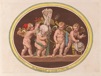 Die Hochzeit von Amor und Psyche, veröffentlicht 1797