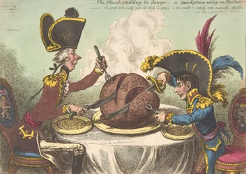 Der Pflaumenpudding in Gefahr, oder Staatsfeinschmecker nehmen ein kleines Abendessen, 26. Februar 1805