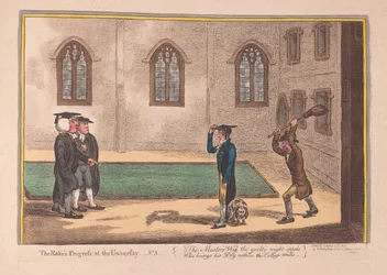 Der Werdegang eines Wüstlings an der Universität. Nr. 3