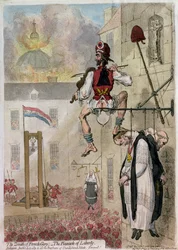 Der Zenith des französischen Ruhms; Der Gipfel der Freiheit. Religion, Gerechtigkeit, Loyalität und all die Schreckgespenster unaufgeklärter Geister, Lebewohl!, veröffentlicht von Hannah Humphrey