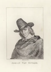 Adriaen van Ostade, getauft als Adriaen Jansz Hendricx