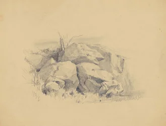Felsen, 1839