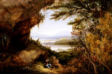 Szene am Hudson (Rip Van Winkle)