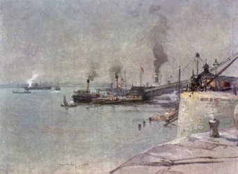 Die Landungsbrücke, Südende