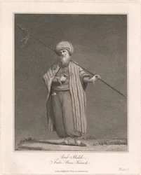Arabischer Scheich, Stamm Beni Koreish