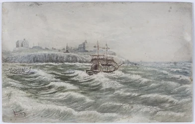 Strandung der Beloy von Littlehampton und Verlust der Rettungsbootsbesatzung der Tyne