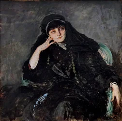 Porträt von Anna-Elisabeth, Comtesse Mathieu de Noailles, 1912