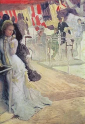 Studie für Der Ball an Bord, ca. 1874