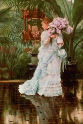 Der Fliederstrauß, ca. 1875