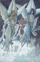 Die Seele des reuigen Diebes, Illustration für Das Leben Christi, ca. 1886-94