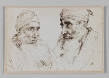 Typen von Juden, Jerusalem, Illustration aus Das Leben unseres Herrn Jesus Christus