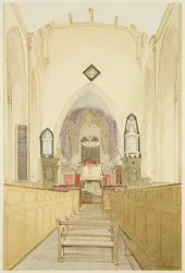 Innenraum der St. John