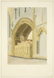 Grab von Robert Fitzharding, gestorben 1170, in der Kathedrale von Bristol