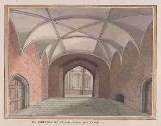 Herstmonceux Castle, East Sussex: Die Pförtnerloge