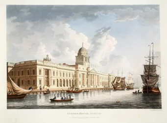 Das Zollhaus, Dublin, 1792