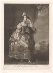 Porträt von Mary Bertie